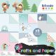 Scrapbooking χαρτι 30x30 'My little Xma σε σετ 6 φ.