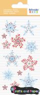 αυτοκόλλητα transparents xmas berries