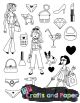 Σφραγίδα λάστιχο 14x18 girly