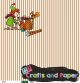scrapbooking χαρτι 30x30 xmas lutin cadeau