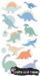 αυτοκολλητο 3D puffies dino