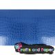 50x70εκ. δερματινη 188gr. croco μπλε