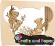 ξυλινη κορνιζα/θεατρο koala 22x18x11,5εκ.
