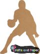 mdf 25εκ. basketball player