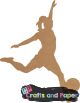 mdf 25εκ. femele footballer
