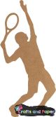 mdf 25εκ. tennis player