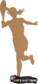 mdf 25εκ. female tennis player