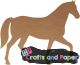 mdf 25εκ. walking horse