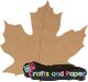 mdf 15εκ. maple leaf