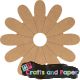 mdf 15εκ. flower 3