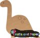 mdf 25εκ. dino brachiosaurus