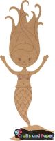 mdf 25εκ. mermaid
