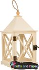 ξύλινο φαναρακι 24x12,5x12,5εκ.
