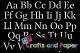 Στενσιλ 10x15εκ. ABC_