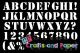 Στενσιλ 10x15εκ. ABC_+ 123