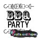 Σφραγιδα ξύλινη 6εκ. BBQ PARTY