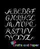 Στενσιλ 20X26 ABC_CALLIGRAPHIE