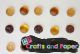 Αυτοκολλητα strass 15τεμ. 10μμ CHOCOLAtE ICE