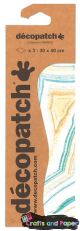 Decopatch χαρτί για decoupage (30x40) σιελ/μαρμαρο