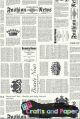Decopatch χαρτί για decoupage (30x40) εκρου-εφημεριδ