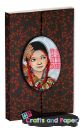 boheme σημειωματάριο 8x12 + μαγν. 80φ. λευκα