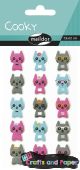 Αυτοκόλλητα 3D cooky 7,5x12 γατακια