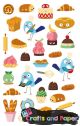 αυτοκολλητο cooky 7,5x12 pastries