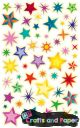αυτοκολλητο cooky 7,5x12 φωσφ.stars