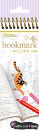 Μπλοκ ζωγραφικής 6x20εκ. 24φ. bookmark. μωβ