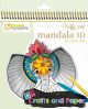 Μπλοκ ζωγραφικής 25x20εκ. 24Φ. Mandala 3D Wi