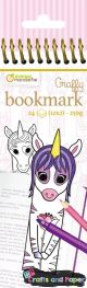 Μπλοκ ζωγραφικής 6x20εκ. 24φ. book mark. unicorn