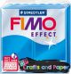 fimo 374 effect transparent 56g blue