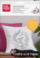 diy υφασμάτινη θηκη μαξιλαριου 40x40εκ. merma