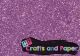 Glitter glue 50 ml. lilac