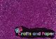 Glitter glue 50 ml. dark lilac
