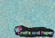 Glitter glue 50 ml. neon blue