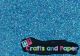Glitter glue 50 ml. sky blue