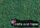 Glitter glue 50 ml. dark green