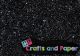 Glitter glue 50 ml. black