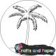 βουλοκέρι σφραγιδα (χ. βαση) 24mm palm tree