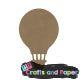 mdf 6mm. 10x16εκ. αεροστατος