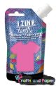 Χρωμα υφασματος 80ml. IzinkPaint Rose f