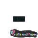 Mosaic stones marbled black 1x1cm Tab