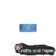 Mosaic stones marbled light blue 1x1c