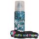 glitter glue 50ml. little star blue/silv (υπ. συσκ. χονδρ. x6 τμχ. )