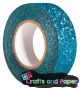 mask. tape 15μμx5m. glitter μπλε coelin
