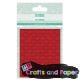 Rubber Stamp A6- Kaleidoscope tab-bag