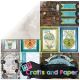 Scrapbooking χαρτι 30x30εκ. . Be strong adventures