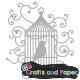Delicate Die- Birdcage 10,4x11,8cm,tab-