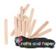 ξυλινο sticks 5,5x5mm.φυσικο σετ 300τεμ.